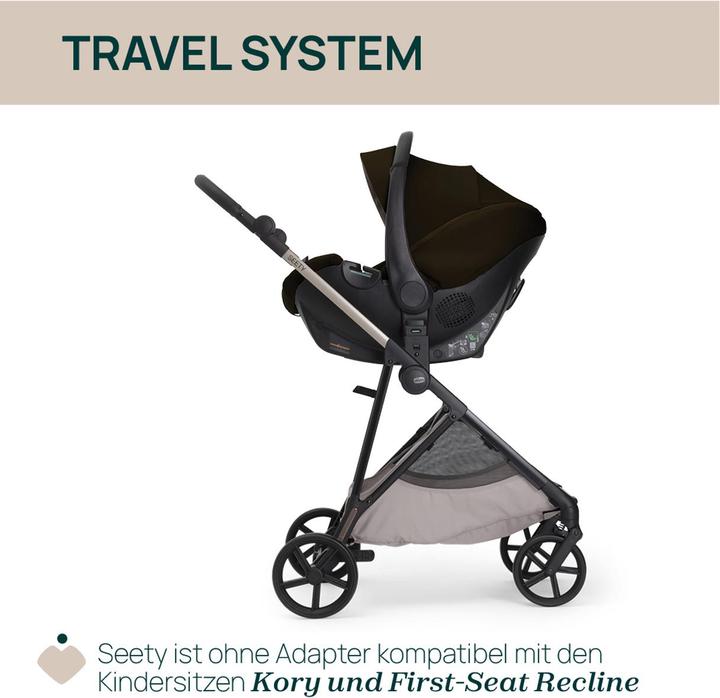 Actual product image Chicco Seety Stroller (0 Months - 4 years)