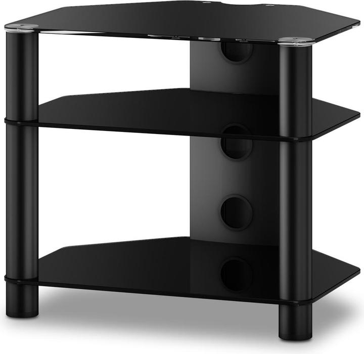 Schwarz, Schwarzglas