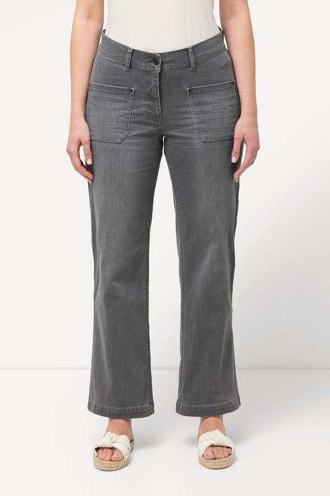 Produktbild Ulla Popken Jeans Mary, weites Bein, recycelt (62)