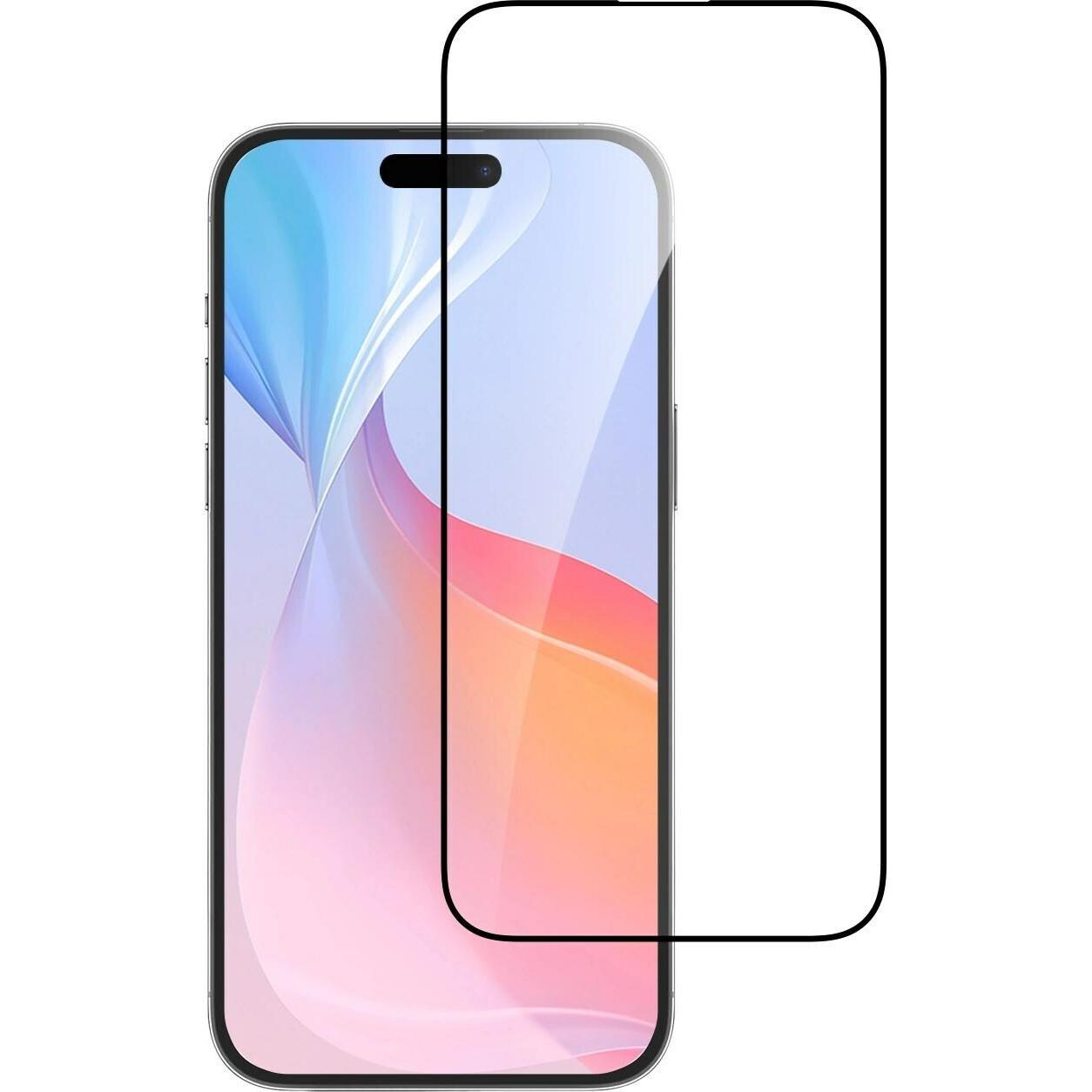 4smarts Second Glass (1 Stück, Apple iPhone 16), Smartphone Schutzfolie, Transparent