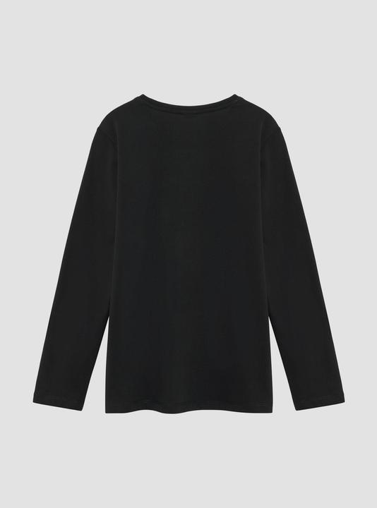 Produktbild S.Oliver T-Shirt Jersey-Longsleeve mit gummiertem 3D-Print (158, 164)