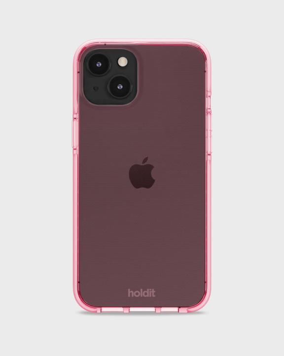 Produktbild Holdit Back Cover Seethru iPhone 14 Plus Pink (Apple iPhone 14 Plus)