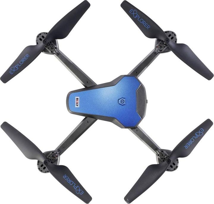 Image du produit Reely Marathon Quadrocopter RtF débutant, vol caméra bleu (métallique) (30 min, 181 g, 0.00 Mpx)