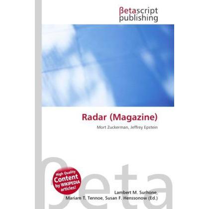 Radar (Magazine), Fachbücher