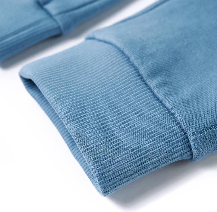 Produktbild vidaXL Kinder-Trainingshose Mittelblau 116,Material: 80 (116)