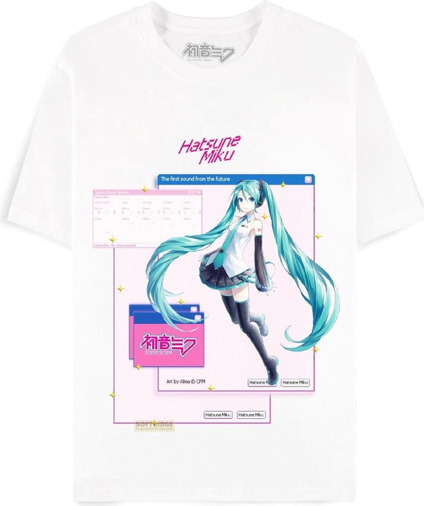 Difuzed Hatsune Miku - Pop Up Women's T-shirt - 2XL (XXL)