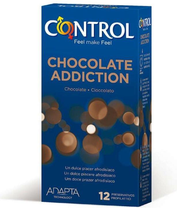 Immagine prodotto Control Preservativi "Chocolate" a 12 tagli con aroma di cioccolato (12 pz.)