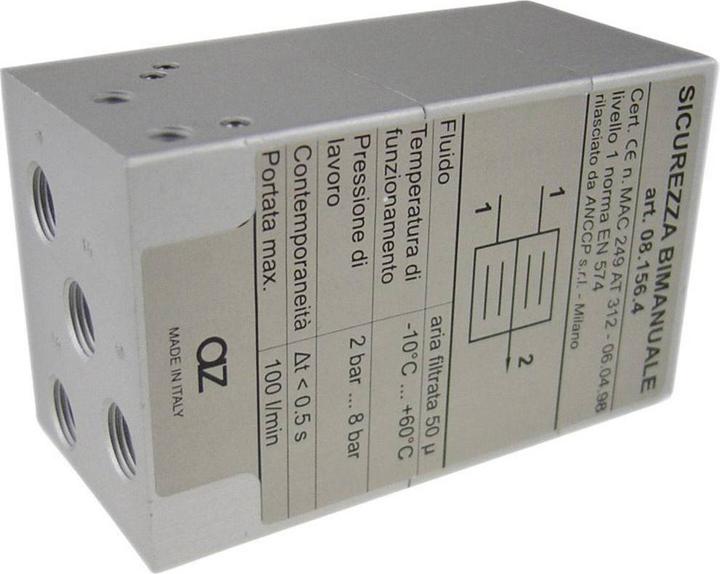 Produktbild AZ Pneumatik Sicherheitsventil AZ08.156.04 Innengewinde: 1/8/ 1St.