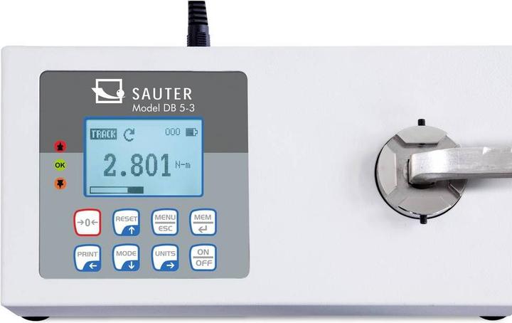 Produktbild Sauter Drehmomentmessgerät Max 50 Nm Komfortable Drehmoment-Prüfung von Werkz... (0.01 Nm, 50 Nm)