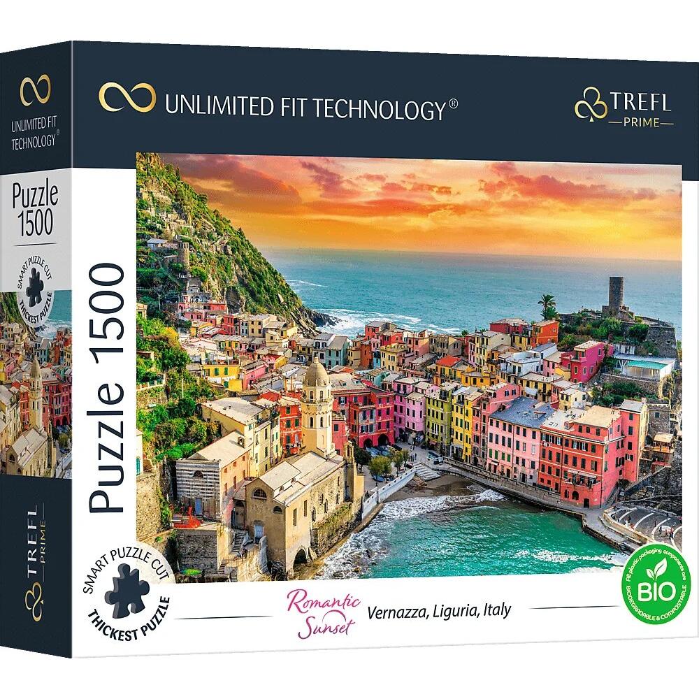 Trefl Prime Vernazza, Liguria, Italy -palapeli, 1500 palaa (1500 Teile)