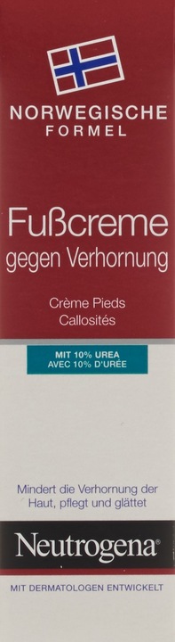 Actual product image Neutrogena Foot cream een Verhornunen (Foot cream & foot gel, 50 ml)