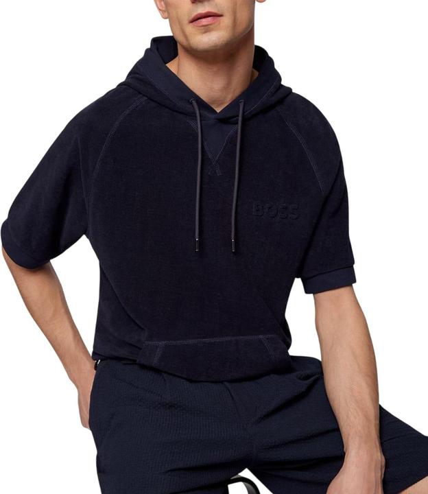 Immagine prodotto BOSS Sealy 09 Felpa Con Cappuccio Maniche Corte Uomo (M)