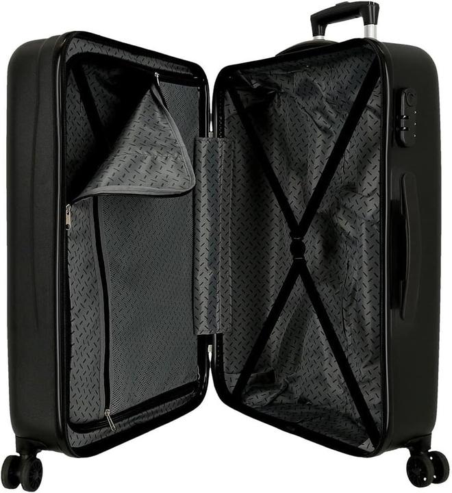 Actual product image Reebok Beverly Medium Suitcase with ABS Combination Lock and 4 Multi-Directional Wheels (70 l)