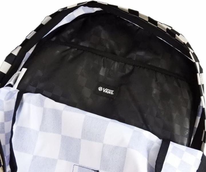 Produktbild Vans Schulrucksack Old Skool Check Backpack VN000H4X3M41 Schwarz (22 l)