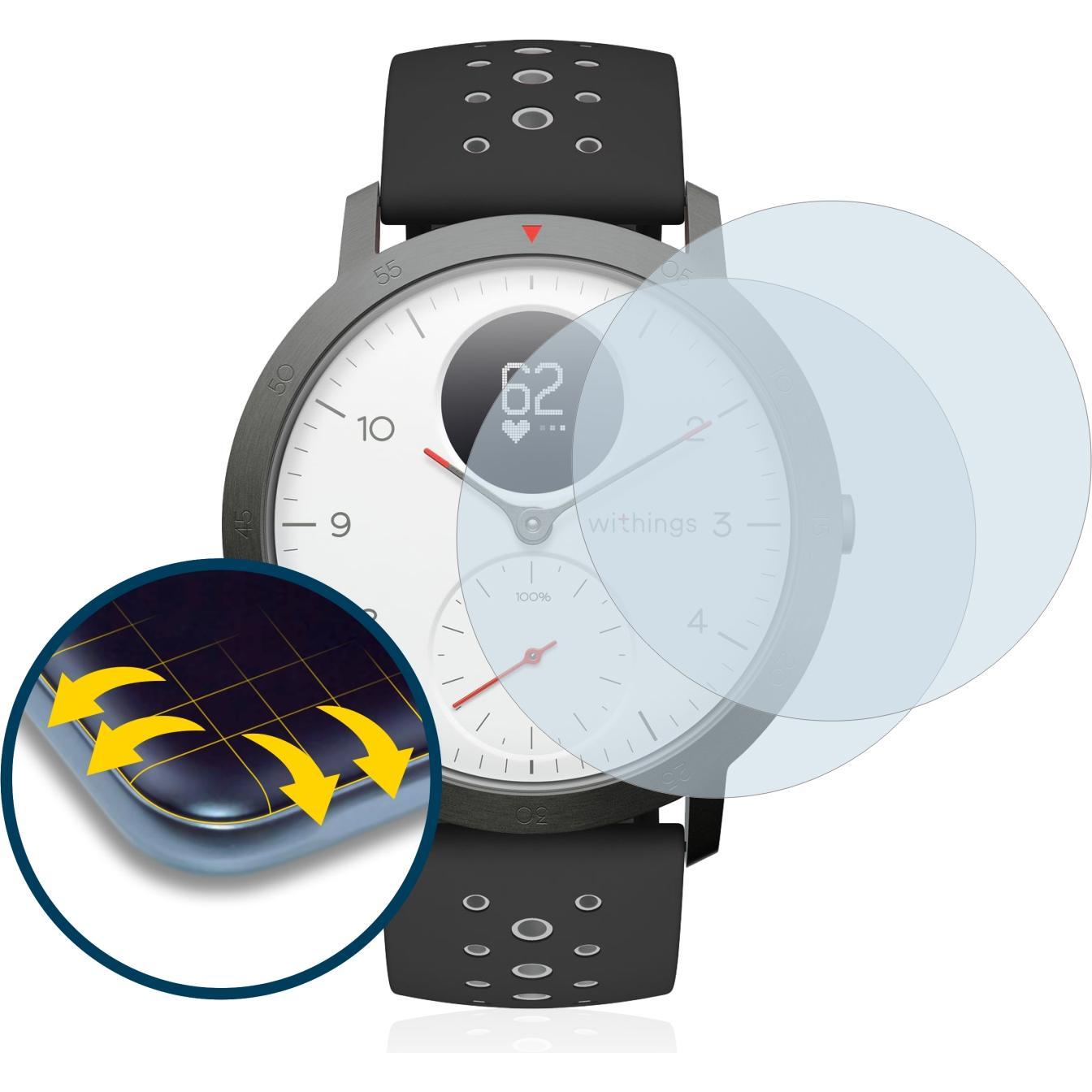 Thumbnail - BROTECT Full-Cover Displayschutz Matt, Smartwatch Schutzfolie, Schwarz