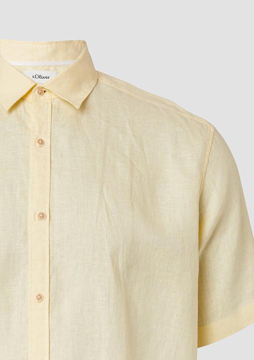 Actual product image S.Oliver Hemd Regular Fit: Leichtes Kurzarmhemd aus 100% Leinen (5XL)
