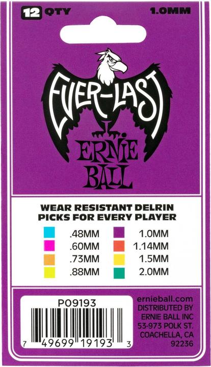 Produktbild Ernie Ball Everlast (12 x, 1 mm)