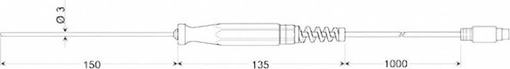 Produktbild Greisinger Tauchfühler GTF 601 -50 bis 60
