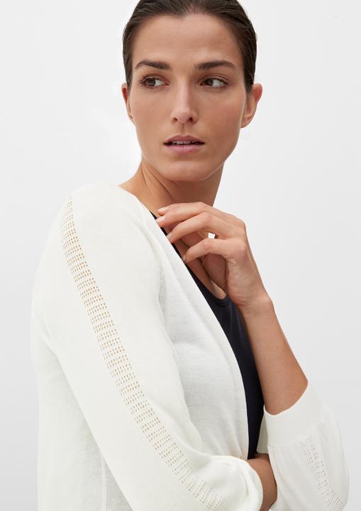 Produktbild s.Oliver Strickjacke Strickjacke aus Viskose (46)