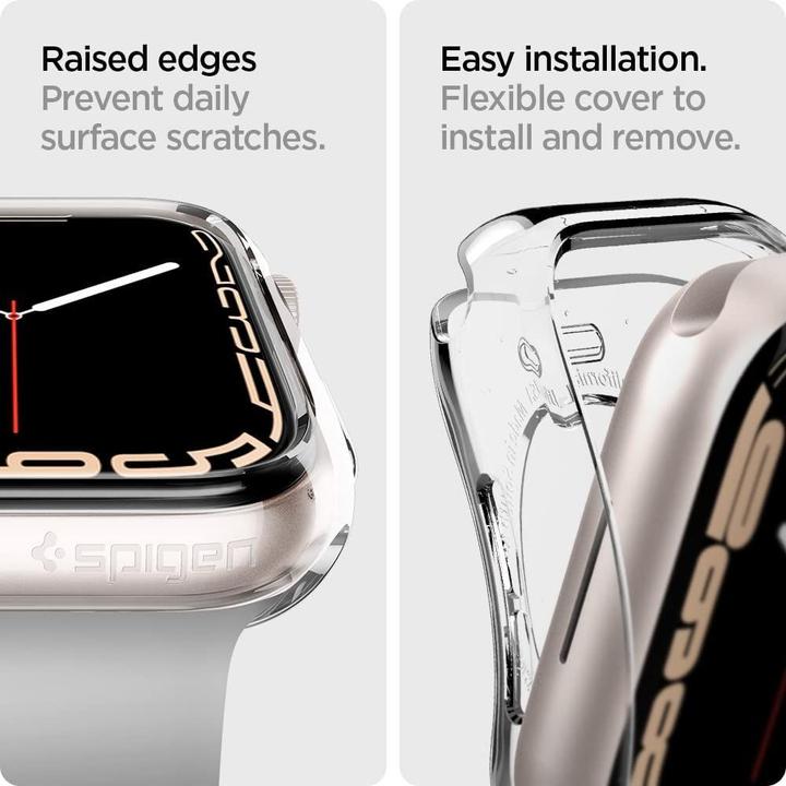 Produktbild Spigen Liquid Crystal case for Apple Watch 4 / 5 / 6 / 7 / SE (44 / 45 mm) crystal clear