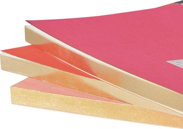 Produktbild Rico Design Notizbuch S, Neonrot (A4, Gepunktet, Harter Einband)