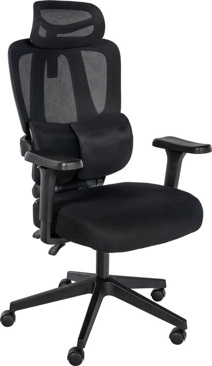CLP Chaise de bureau Altamont réglable en hauteur pivotante ergonomique avec appuie-tête