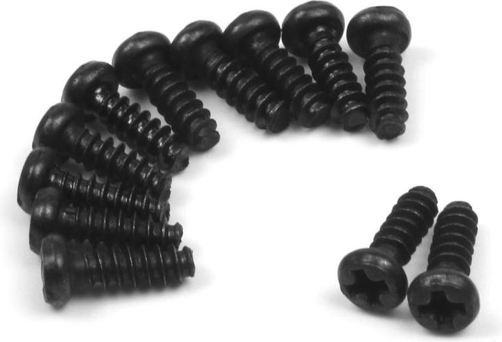 Actual product image Blackzon Pan Head Self Tapping Screws PBHO2.6x8mm (12pcs)
