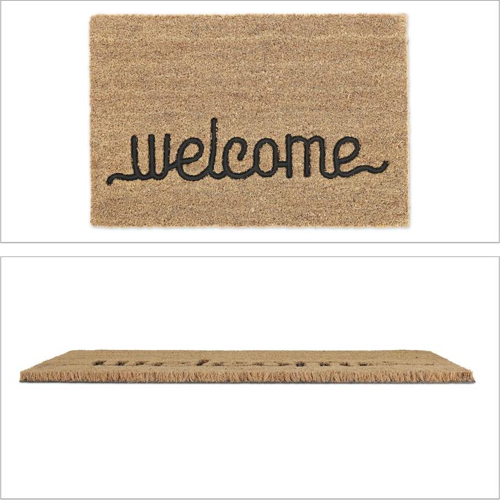 Actual product image Relaxdays Doormat (60 x 40 x 1.5 cm)