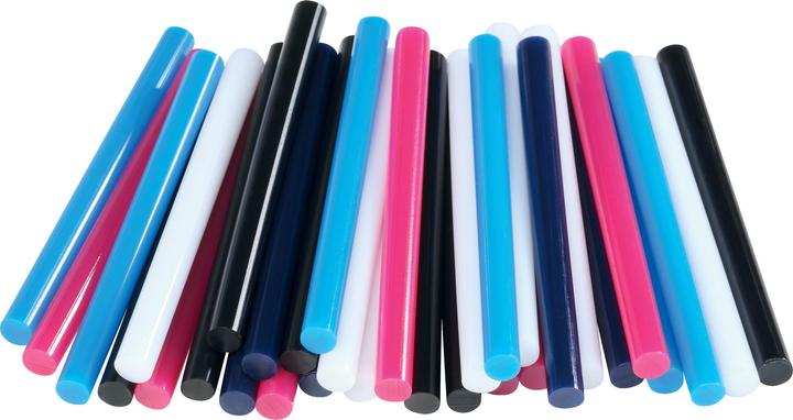 Produktbild Rapid Farbige Klebesticks Klassik Ø7x90mm 36 Stück
