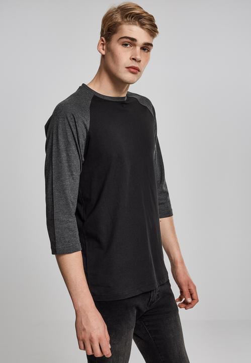 Actual product image Urban Classics Contrast 3/4 Sleeve Raglan Tee (S)