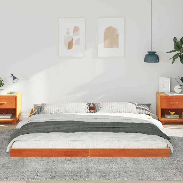 Actual product image vidaXL Plattformbettgestell (200 x 210 cm)