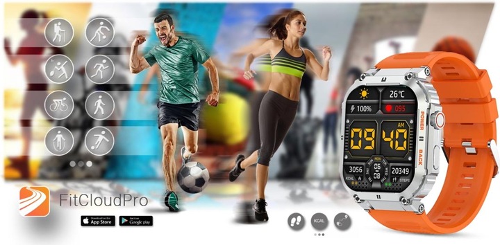 Immagine prodotto Gravity SMARTWATCH MĘSKI GT6-4 - WYKONYWANIE POŁĄCZEŃ, MONITOR SNU (sg020d)
