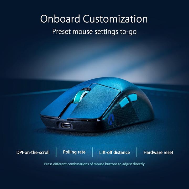 Immagine prodotto ASUS ROG Harpe Ace Aim Lab Edition (Cablato, Senza fili)