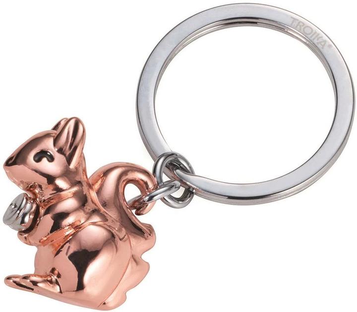 Actual product image Troika Keyring Cuckold Shiny Grey/Rosa Gold
