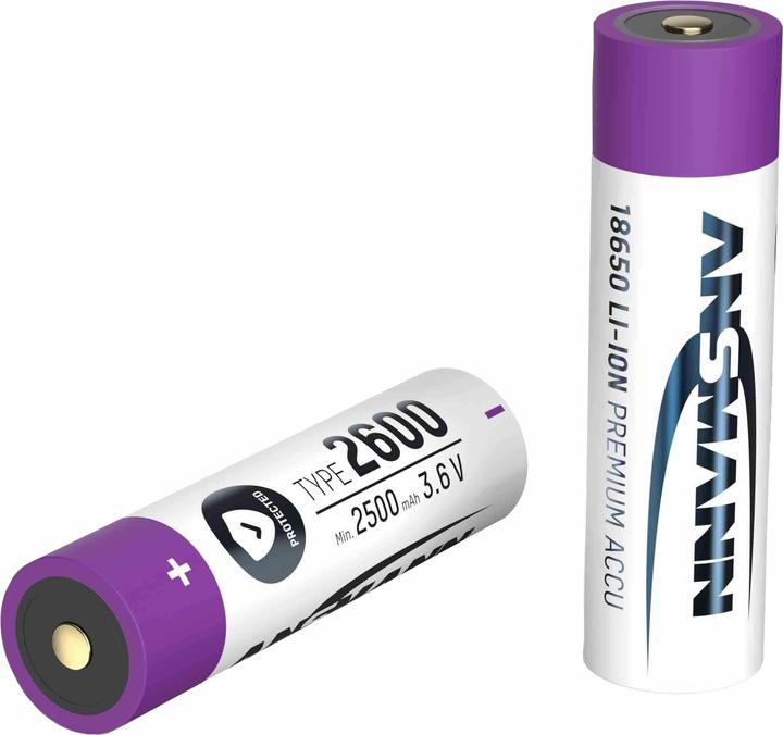 Actual product image Ansmann 18650 (1 pcs., 18650, 2600 mAh)