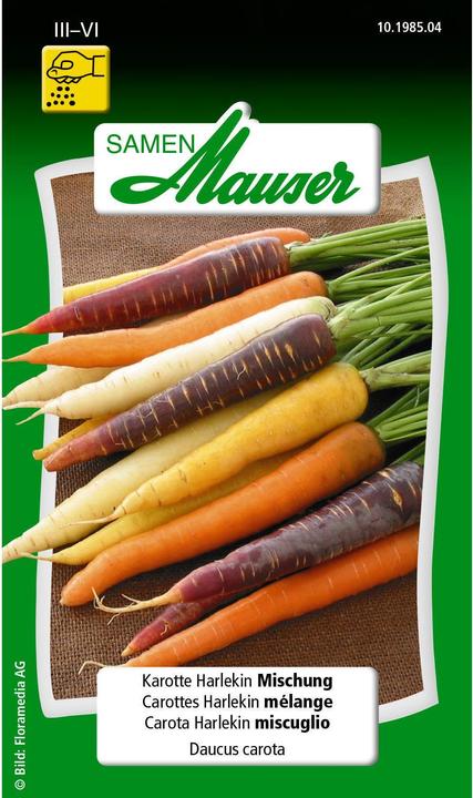 Image du produit Samen Mauser Mélange de carottes et d'arlequins (Graines de légumes)
