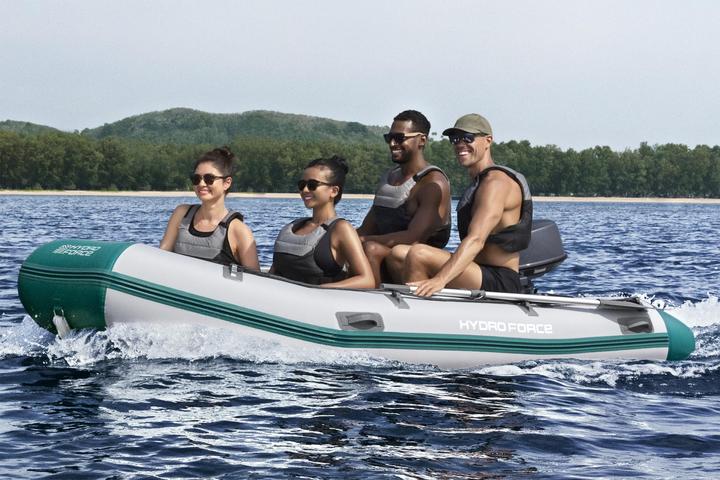 Actual product image Bestway Hydro Force Mirovia Elite 5-Person Inflatable Sport Boat Set 3.30 m (330 cm, 5 Persons)