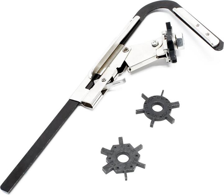 Produktbild Wiltec Kolbenringzange Kofferset Kolbenringspannband Kolbennutreiniger Kolben (470 mm)