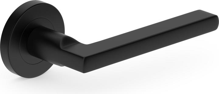 Metal-Bud Handle Door Metro Black (Türgarnitur, Türgriff)