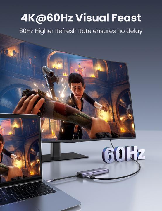 Image du produit Ugreen CM512 (USB-C, 7 ports)