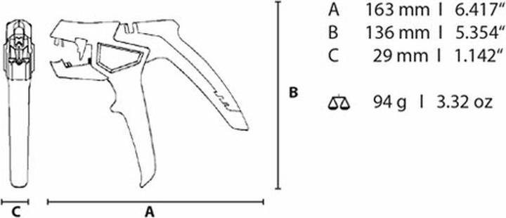 Produktbild Jokari Abisolierzange (163 mm)