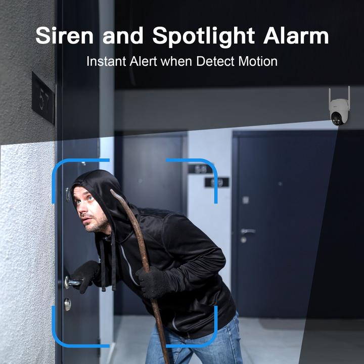 Actual product image Arenti GO2T+SP2-EU WLAN IP surveillance camera 2304 x 1296 pixels (2304 x 1296 Pixels)