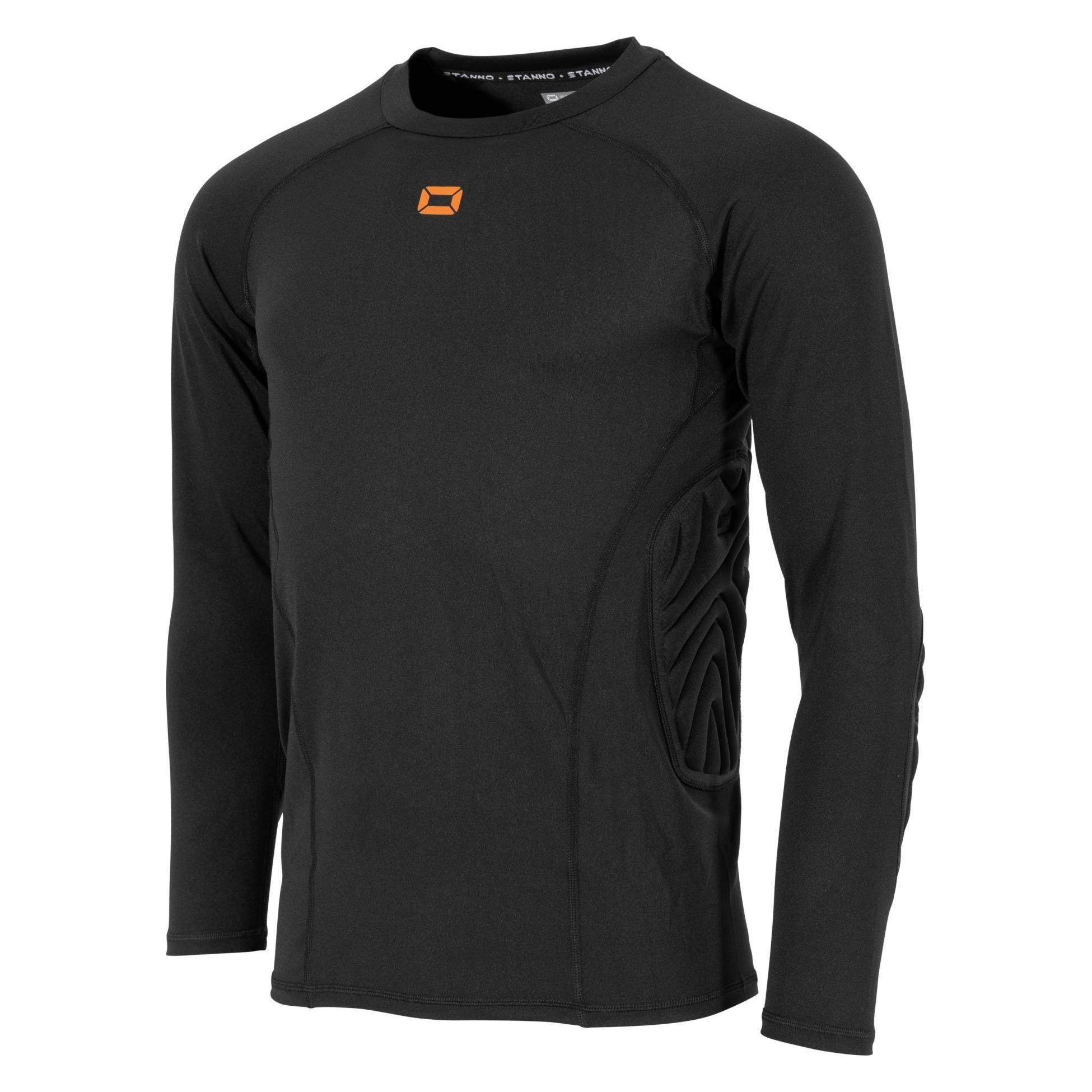 Stanno, Herren, Sportshirt, Equip Protection Shirt (140), Schwarz, 140