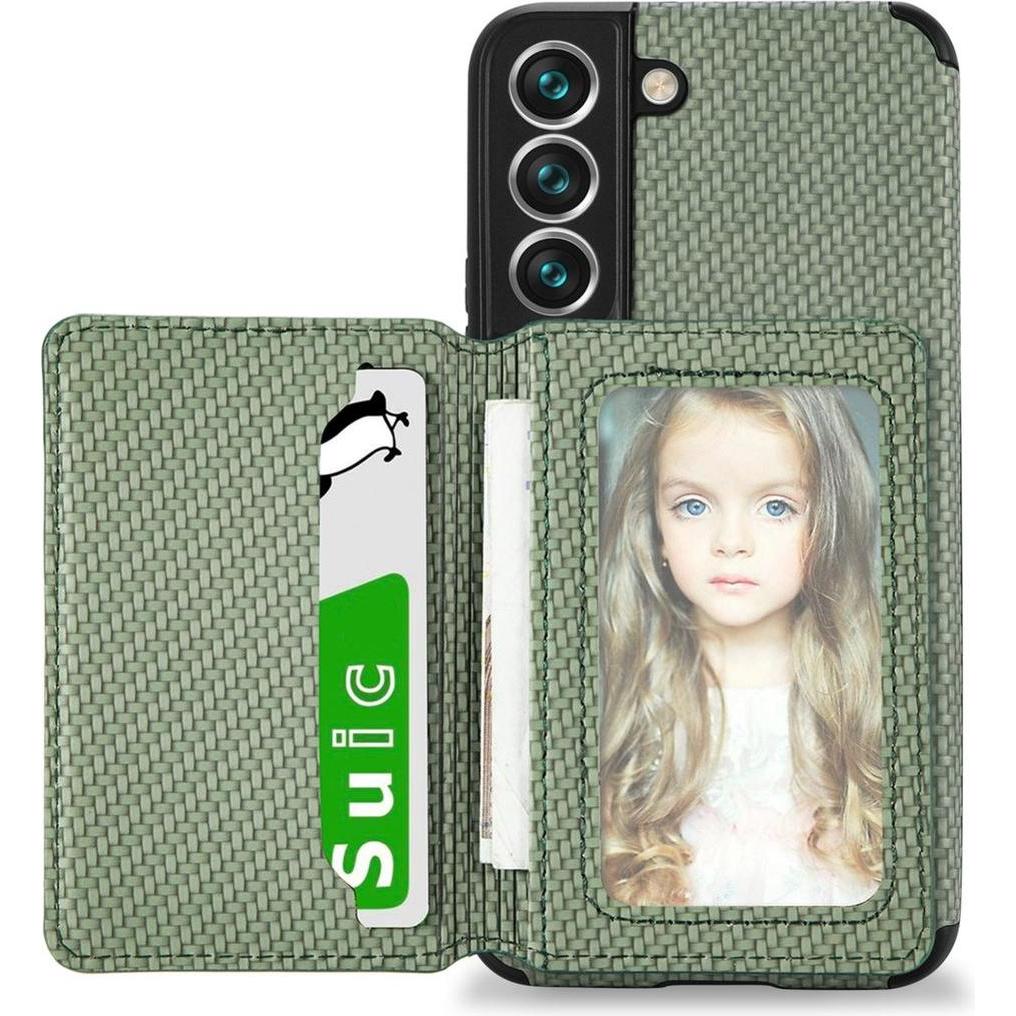 König Design Hülle Handy Schutz für Samsung Galaxy S22 5G Case Cover Wallet Etuis Tasche Neu (Samsung Galaxy S22+), Smar...