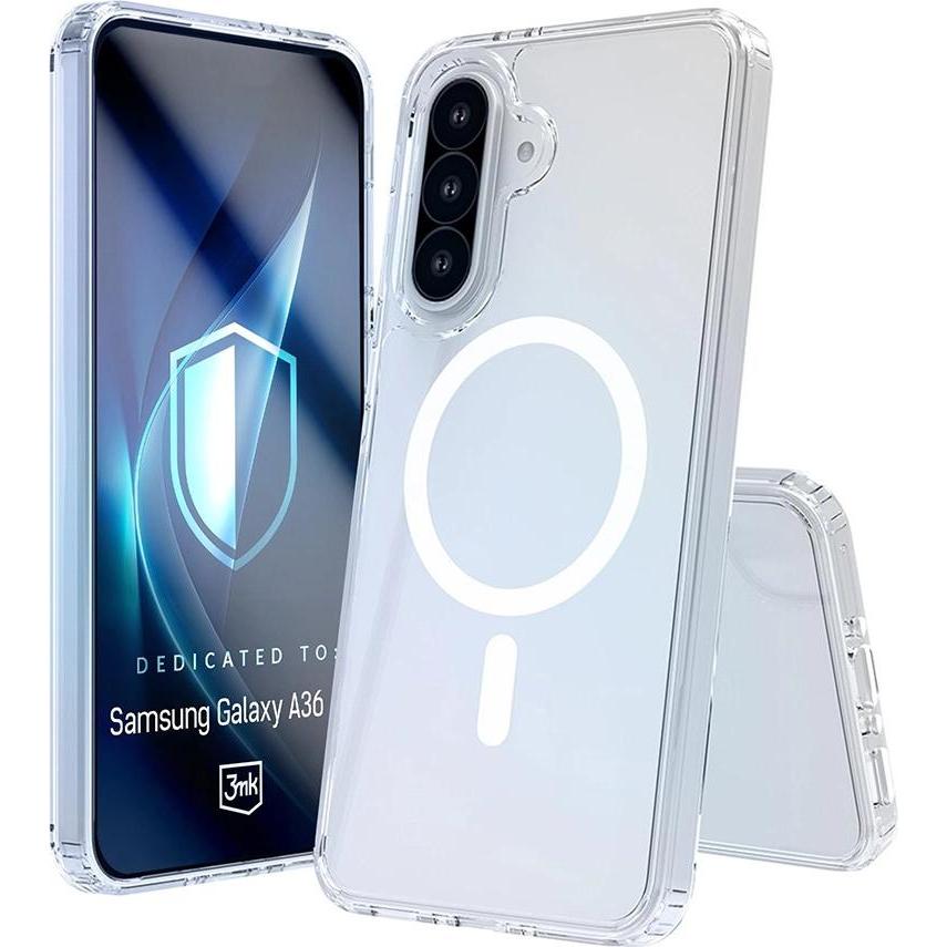 3Mk Trasparente Etui Armor Magcase Do Samsung Galaxy A36 (Samsung Galaxy A36), Cover Smartphone,