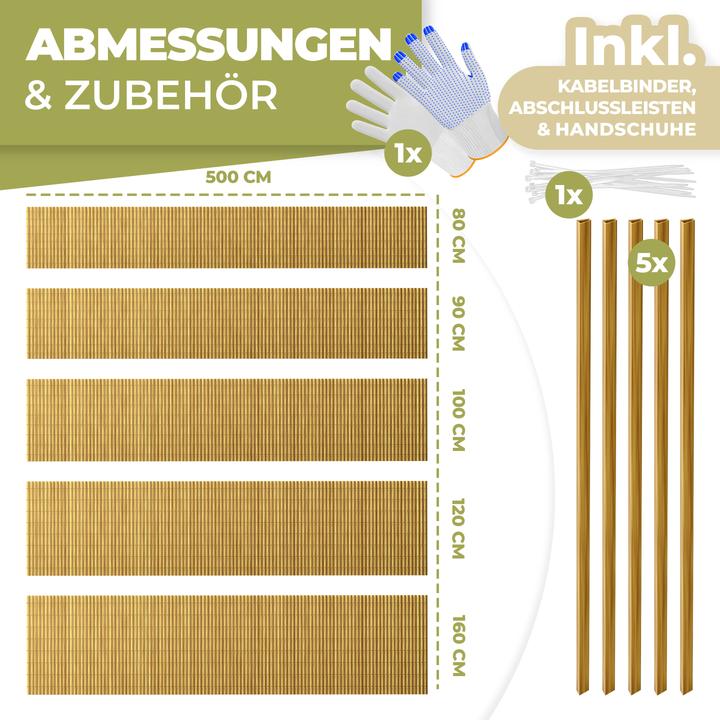 Image du produit Kesser PVC Sichtschutzmatte (500 cm)
