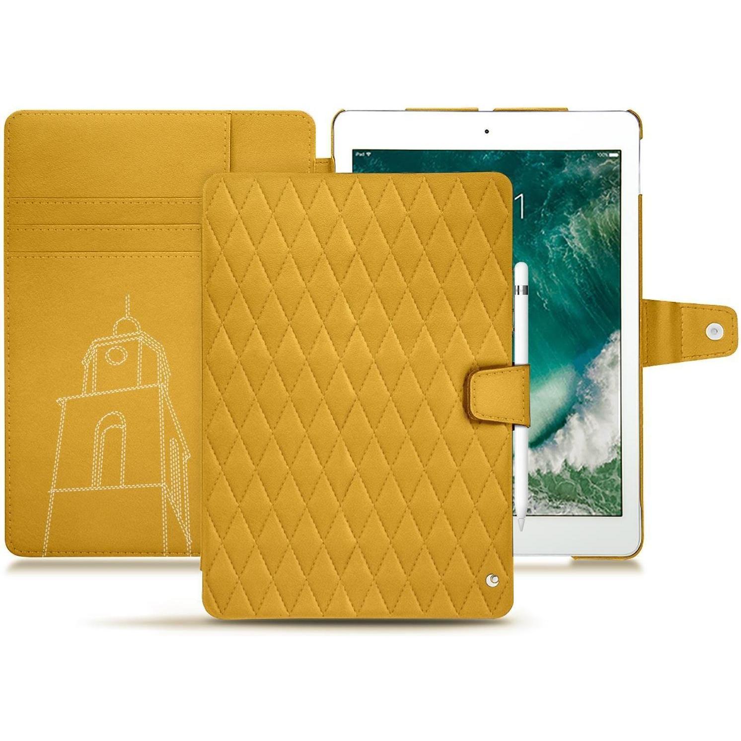 Noreve Lederschutzhülle Wallet (iPad Pro 10.5), Tablet Hülle, Orange