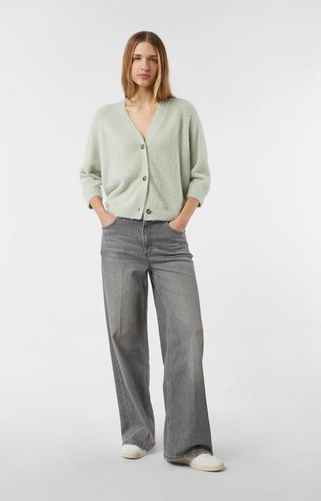 Produktbild Comma Strickjacke Haariger Strickcardigan auf Baumwollbasis mit 3/4 Arm (48)