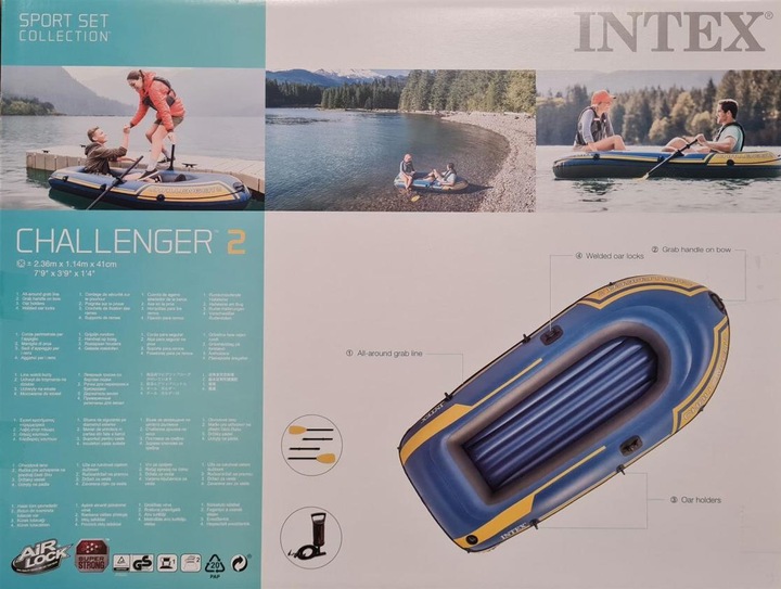 Produktbild Intex Challenger 2 Set (236 cm, 2 Pers.)