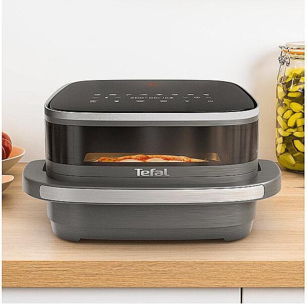 Actual product image Tefal Easy Fry XL Surface (incl. pizza knife) Hot air fryer (FW402H), black/grey